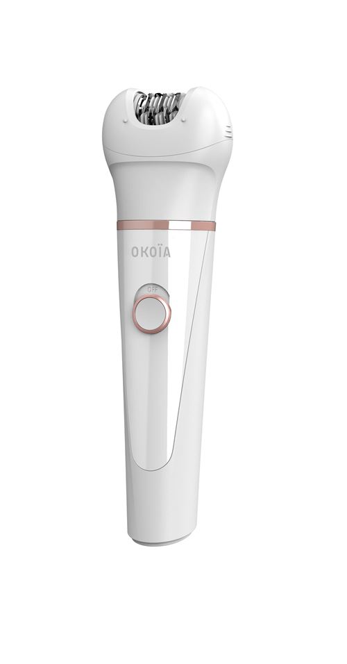 Epilateur Électrique Okoia Epinky Blanc Rose