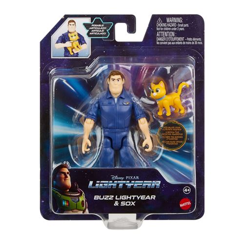 Figurine articul&eacute;e Disney Buzz l'&eacute;clair combinaison de pilote 12 cm