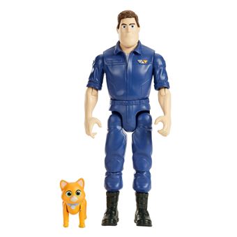 Figurine articulée Disney Pixar Buzz l'éclair combinaison de pilote 12 cm