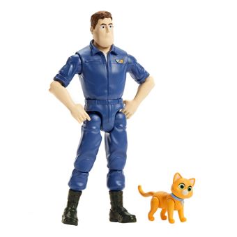 Figurine articulée Disney Pixar Buzz l'éclair combinaison de pilote 12 cm