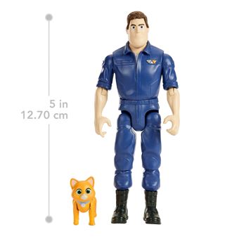 Figurine articulée Disney Pixar Buzz l'éclair combinaison de pilote 12 cm