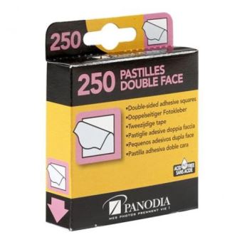 CKANDAY Lot De 360 Pastilles Adhésives Double Face Transparentes - 2 Tailles 10mm Et 20mm Réutilisables