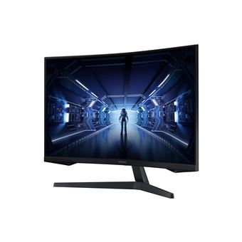 Ecran PC LED Samsung Odyssey G5 C32G56TQBU - G55T Series 32" Incurvé WQHD Noir