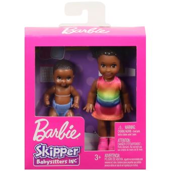 Coffret Barbie Frère et Sœur Brune