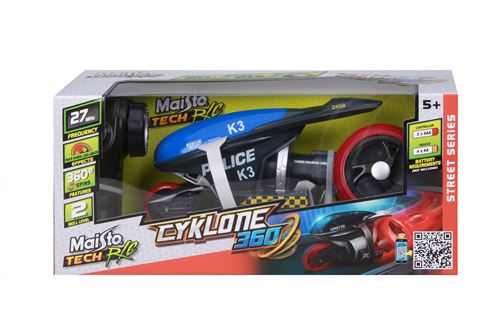 Moto radiocommandée Maisto Cyklone 360 Police