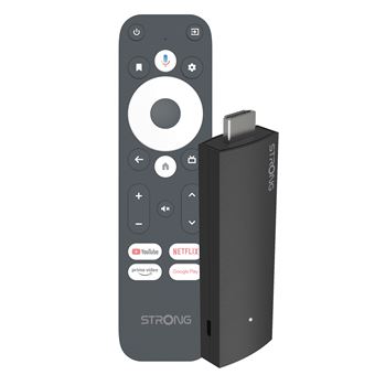 Passerelle multimédia Strong LEAP-UNA Stick Google TV 4K Chromecast Noir - 1