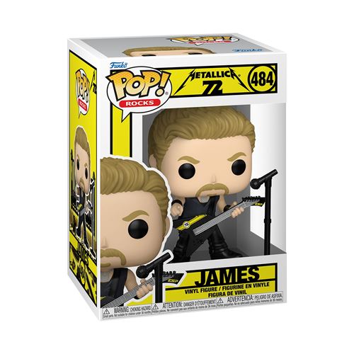 Funko Figurine Pop Rocks Metallica James 72S
