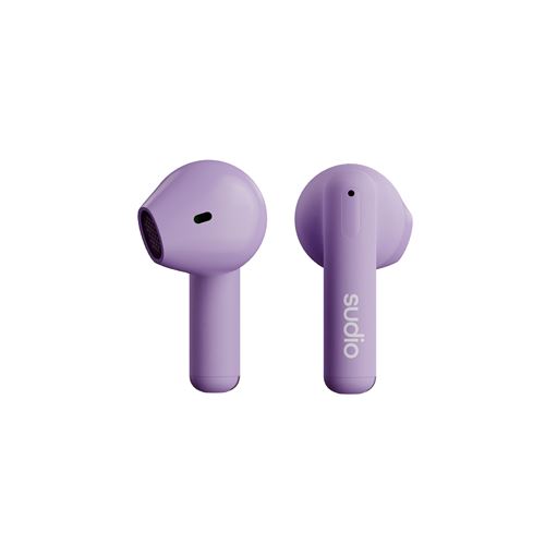 Ecouteurs intra-auriculaires sans fil Sudio A1 Violet Clair
