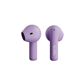 Ecouteurs intra-auriculaires sans fil Sudio A1 Violet Clair