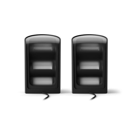 Pack de 2 projecteurs mural Philips Hue Play Noir mat