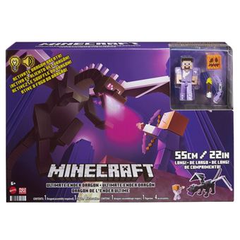 Coffret Figurine Minecraft Dragon Ultime Ender 50 cm