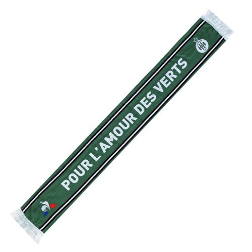 Écharpe Supporter ASSE Saint-Étienne – Vintage – Rétro – Vert – Sans Marque