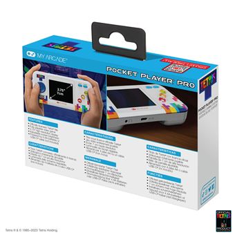 Silvergear® Console De Jeux Rétro Pliable En Bleu | 240 Jeux Classiques | Console De Jeu Portable Pour Enfants Et Adultes | Design Game Console Vintage | Écran Couleur 2,8 Pouces