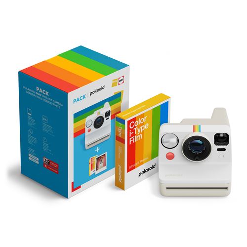 Appareil Photo Instantané Polaroid Now Génération 3 – Pack avec 8 Films