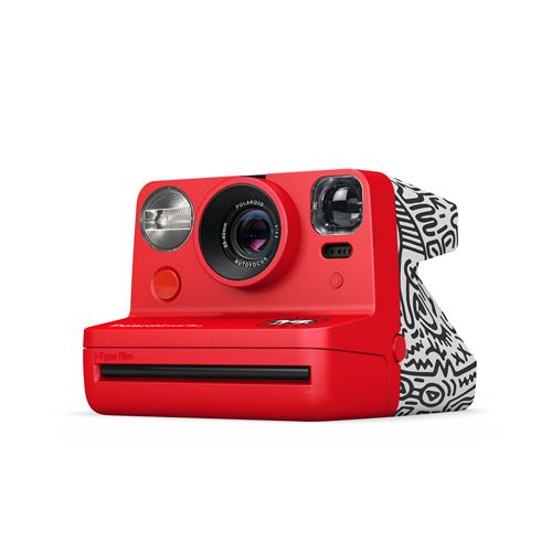 Appareil photo instantané Polaroid Now Edition Keith Haring 2021 Rouge