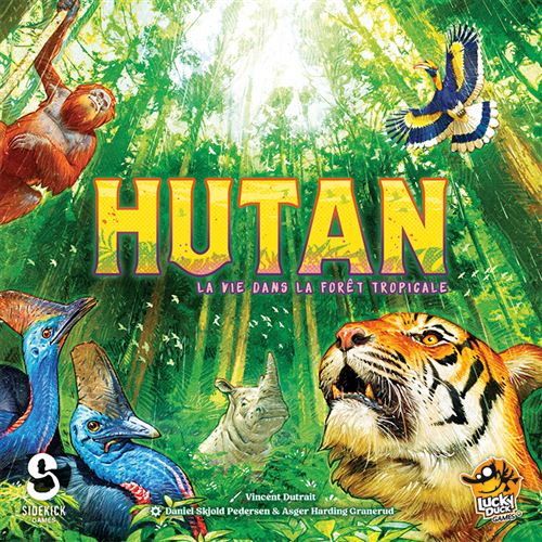 Jeu de Stratégie Lucky Duck Games 934565.004 – Hutan Version Française