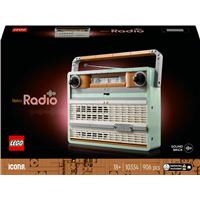 LEGO® Icons 10334 La radio rétro Exclusivité Fnac