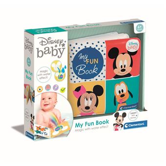 Jeu d'éveil Clementoni Mon premier livre Baby Mickey