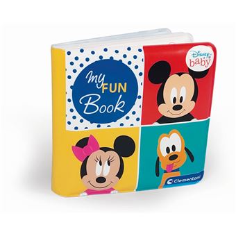 Jeu d'éveil Clementoni Mon premier livre Baby Mickey