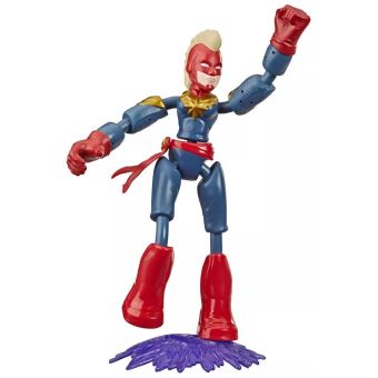 Figurine Marvel Avengers Captain Marvel Bend and Flex 15 cm