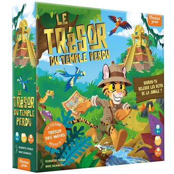 Jeu d’ambiance Auzou Le trésor du temple perdu - 1