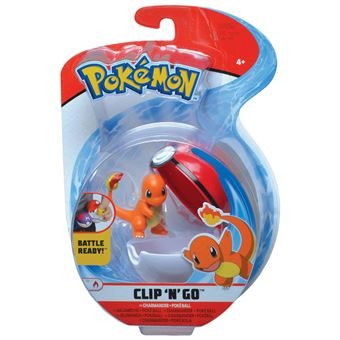 Figurine Pokémon Clip 'n' Go PokéBall et Charmander