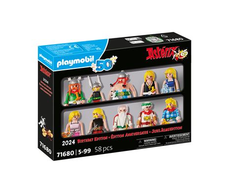 Playmobil 71680 Coffret Anniversaire Astérix César Irréductibles Gaulois
