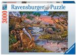 Puzzle 3000 pièces Ravensburger Le règne animal