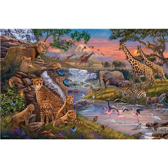 Puzzle 3000 pièces Ravensburger Le règne animal