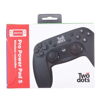 Manette Nintendo Switch Two Dots Noir Sans Fil