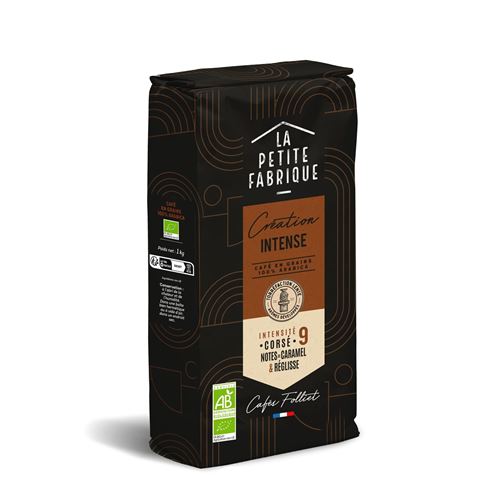 Café en grains La petite fabrique Intense Bio 1311 1 kg