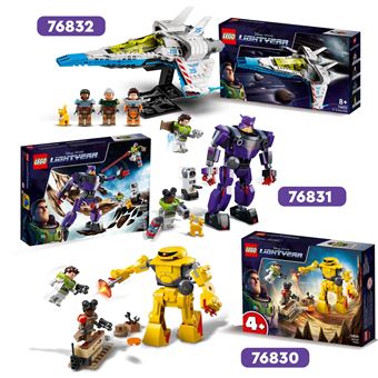 LEGO® Disney Pixar Buzz l’éclair 76831 La bataille de Zurg