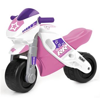 Draisienne Feber Porteur Moto 2 Racing Rose