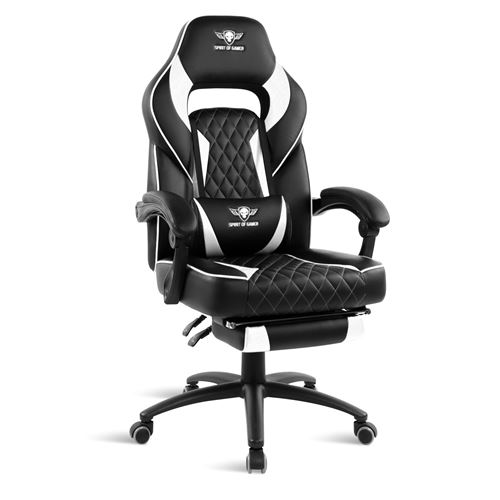 Fauteuil Gaming Spirit Of Gamer Mustang Blanc 