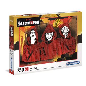 Puzzle 250 pièces Clementoni La Casa de Papel