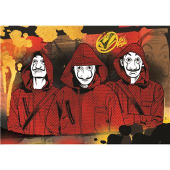 Puzzle 250 pièces Clementoni La Casa de Papel