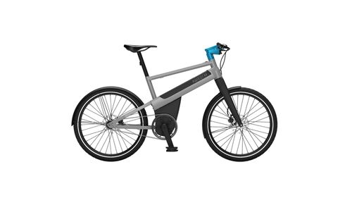 Vélo électrique Iweech SAS Bellatrix 24" S 600 W Gris Orage Anodisé