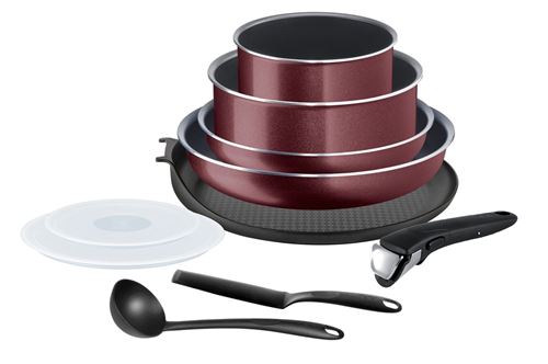 TEFAL L1529402 INGENIO EASY COOK N CLEAN Set 10 Pieces : Poeles + Cass