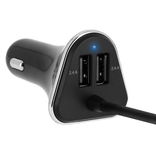iNexStart Kit Famille Chargeur Voiture Allume Cigare pour Passager avant et arrière Universel Tous Smartphones