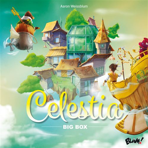 Jeu d'ambiance Blam! Celestia Big Box – Inclus Extensions et Goodies