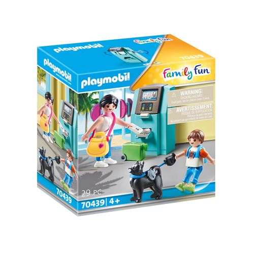 Playmobil Family Fun 70439 Vacanciers avec ATM