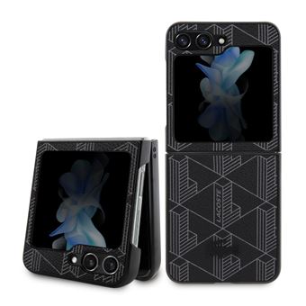 Lacoste semi-stijve achterkant voor Samsung Galaxy Z Flip 5 Zwart - 1