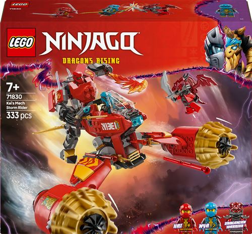 LEGO Ninjago La moto tempête du robot de Kai 71830 - vue 4