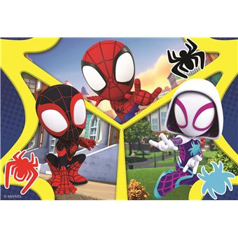 Pack 2 puzzles x 24 pièces Ravensburger Spidey