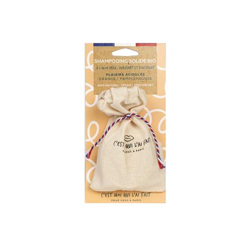 Shampooing solide Cmqlf Orange et Pamplemousse