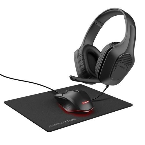 Acheter Kit de gaming 3-en-1 Trust GXT 790 Casque gaming + Souris gaming + Tapis de souris Noir - 24,99 € Kit de gaming 3-en-1 Trust GXT 790 Casque gaming + Souris gaming + Tapis de souris Noir - Trust reconditionné disponible sur Fnac