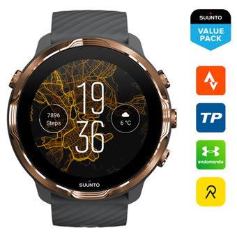 Titanium Sportuhr Suunto Suunto Graphite Copper Sportuhr Mit