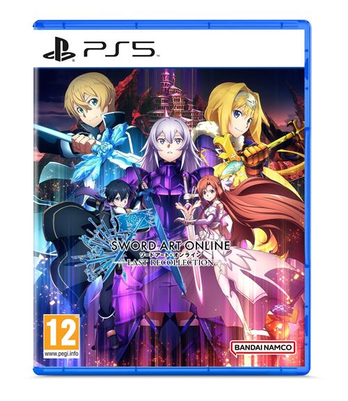 Pochette avant du jeu Sword Art Online Last Recollection PS5