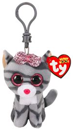 Porte-clés Ty Beanie Boo's Kiki Le chat 7 cm