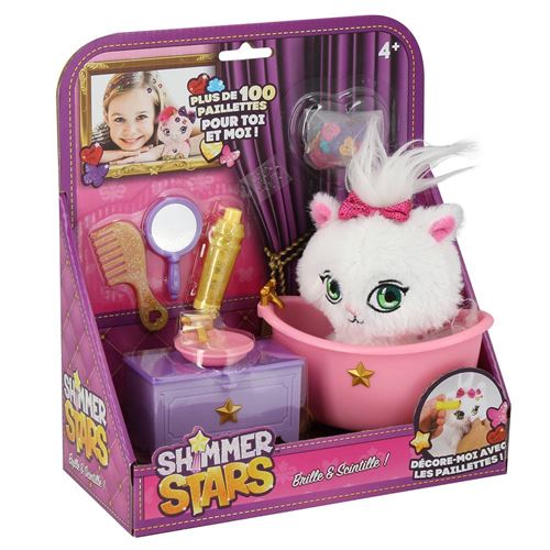 Peluche Shimmer Stars La salle de bain de mon chat